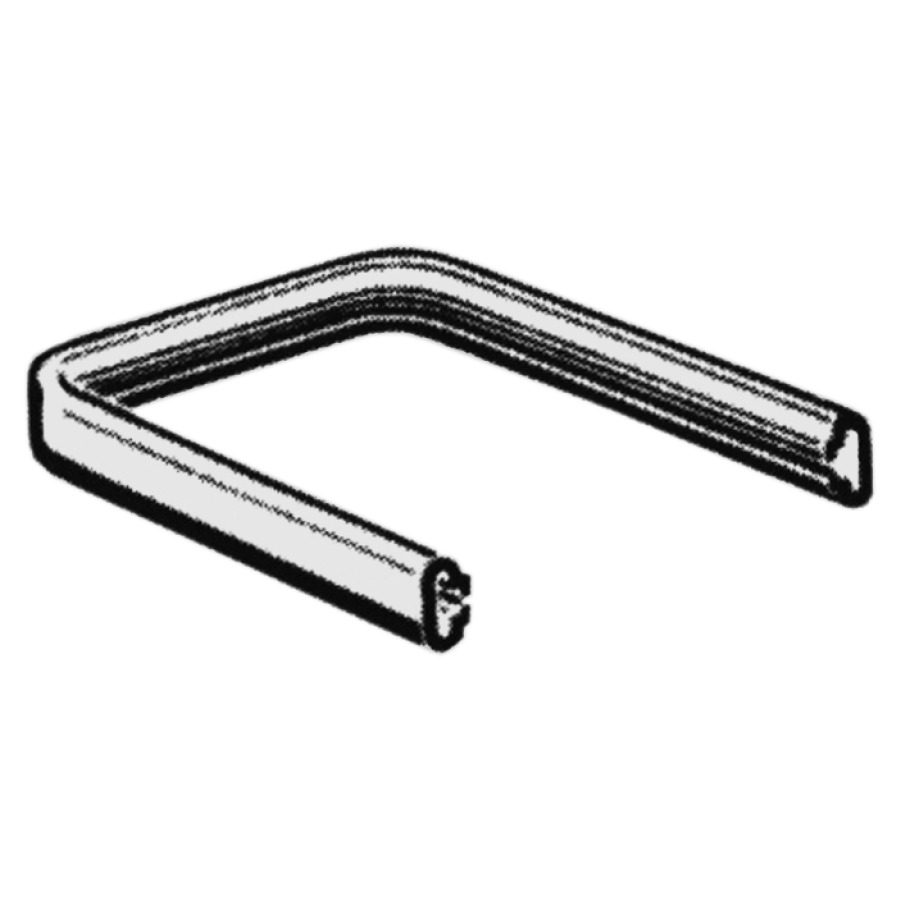 Tringle de douche SURPRISE
90 x 90 x 90 cm, aluminium
24 glisseurs, matériel de
fixation