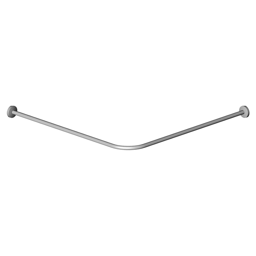Tringle de douche BODENSCHATZ
160 x 70 cm, modèle L
Laiton, ajustable
montage pour collage et/ou perçage
avec matériel de fixation
sans set adhésif 104160