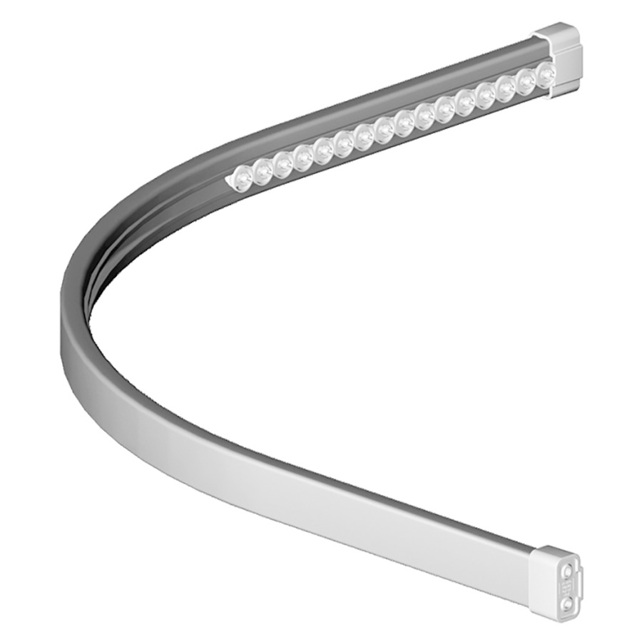 Tringle de douche BODENSCHATZ
90 x 90 cm
modèle C, radius 500 mm
Aluminium, 16 glisserus, ajustable
montage pour collage et/ou perçage
avec matériel de fixation
sans set adhésif 101587