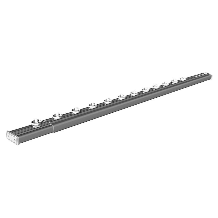Rail pour rideau douche BODEN-
SCHATZ, 125-210 cm, fixation
télescopique sans outils
aluminium, 12 glisseurs