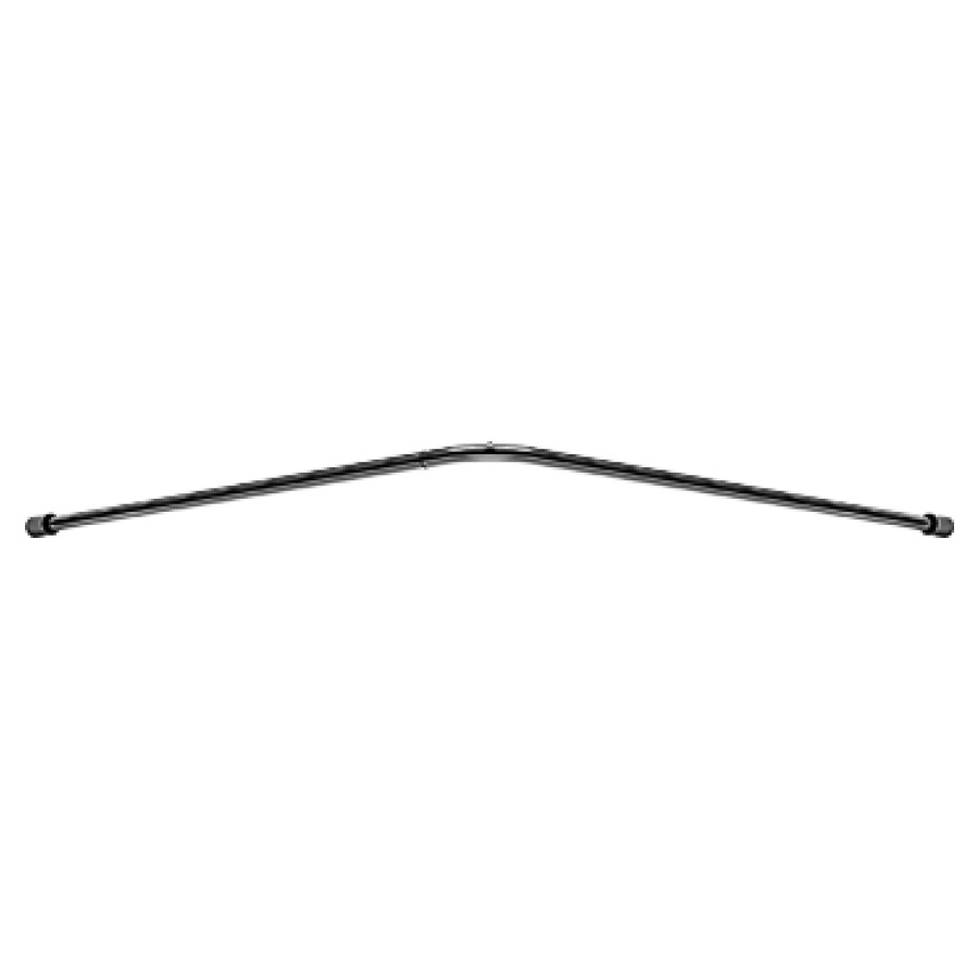 Tringle de douche INEOLINE
PLUS/PURE, 110 x 110 cm, acier
inoxydable, anneaux nylon
blanc, sans support au
plafond, fixation cachée
matériel de fixation inclus