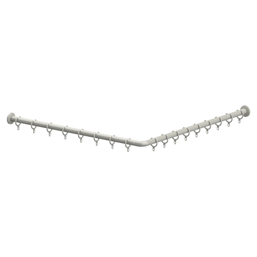 Tringle de douche N 300
100 x 100 cm
anneaux, fixation cachée
matériel, avec matériel de fixation