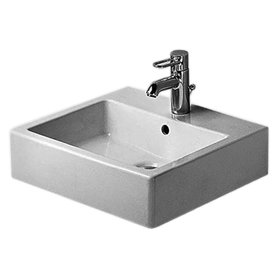 Lavabo VERO
50 x 47 x 13 cm, céramique
poli, avec trop-plein
matériel de fixation