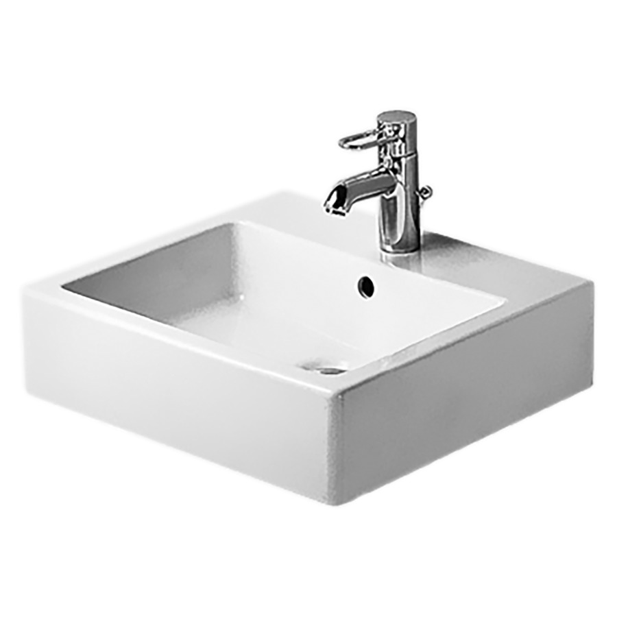 Lavabo VERO
50 x 47 x 13 cm, céramique
avec trop-plein