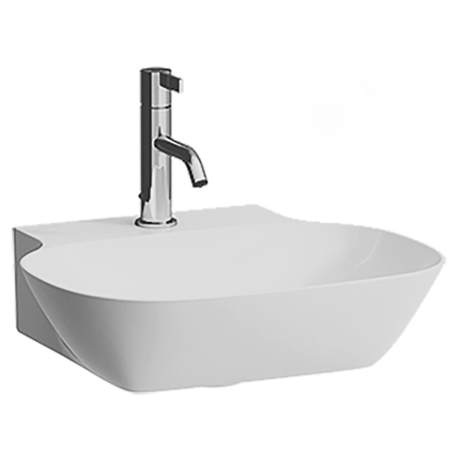 Lave-mains INO
45 x 41 cm, SaphirCéramique
pour meuble suspendu
sans trop-plein