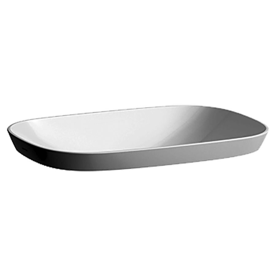 Lavabo à encastrer INO
50 x 36,5 cm, SaphirCéramique
encastrement par dessus
sans trop-plein