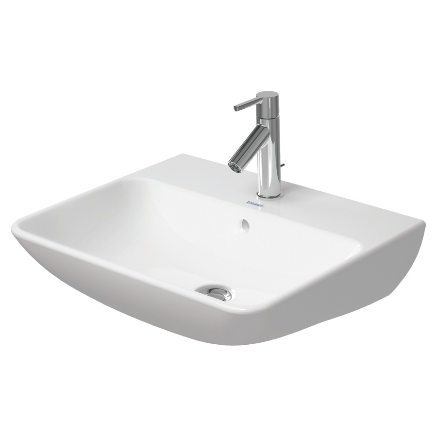 Waschtisch ME BY STARCK
55 x 44 x 18 cm, Keramik
mit Ueberlauf