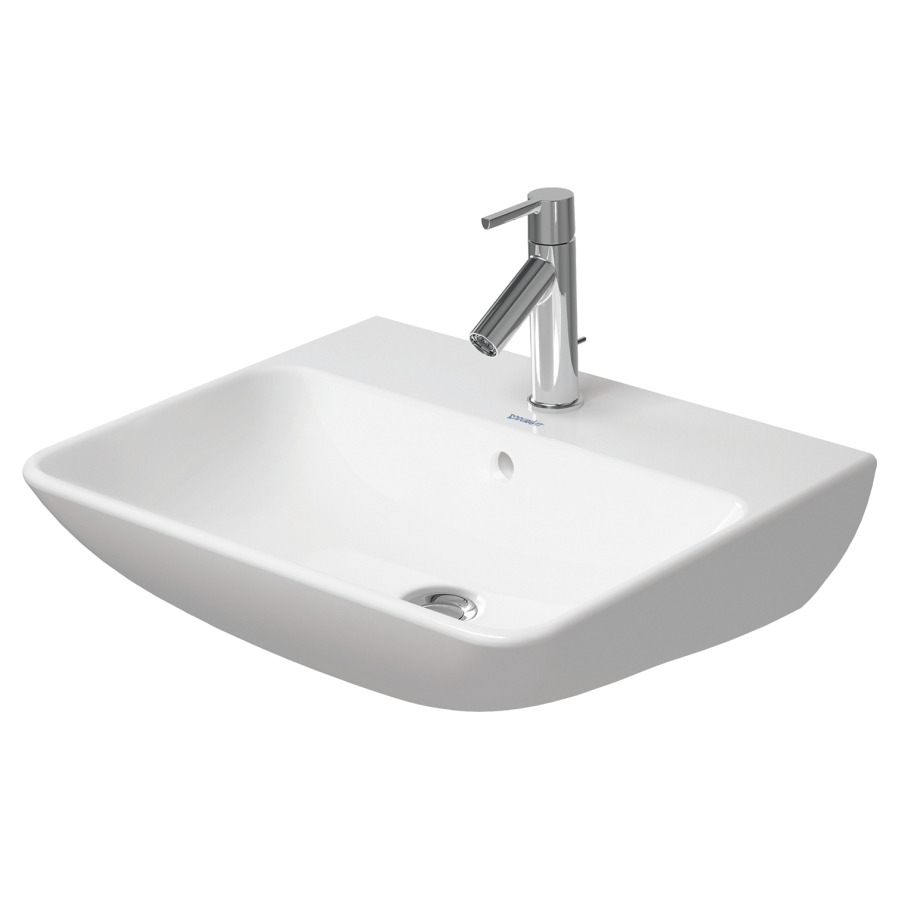 Lavabo ME BY STARCK
55 x 44 x 18 cm, céramique
avec trop-plein