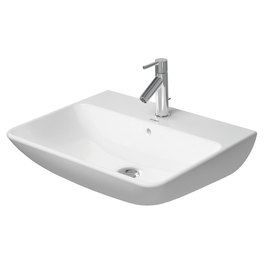 Lavabo ME BY STARCK
60 x 46 x 18 cm, céramique
avec trop-plein