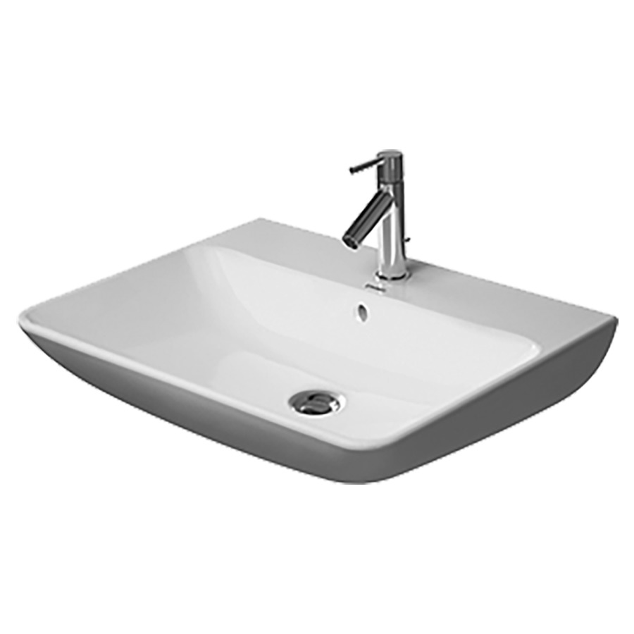 Lavabo ME BY STARCK
65 x 49 x 18 cm, céramique
avec trop-plein