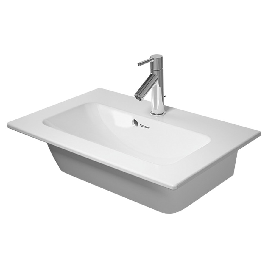 Waschtisch ME BY STARCK
COMPACT, 63 x 40 x 18 cm
Keramik, unterbaufähig
mit Ueberlauf