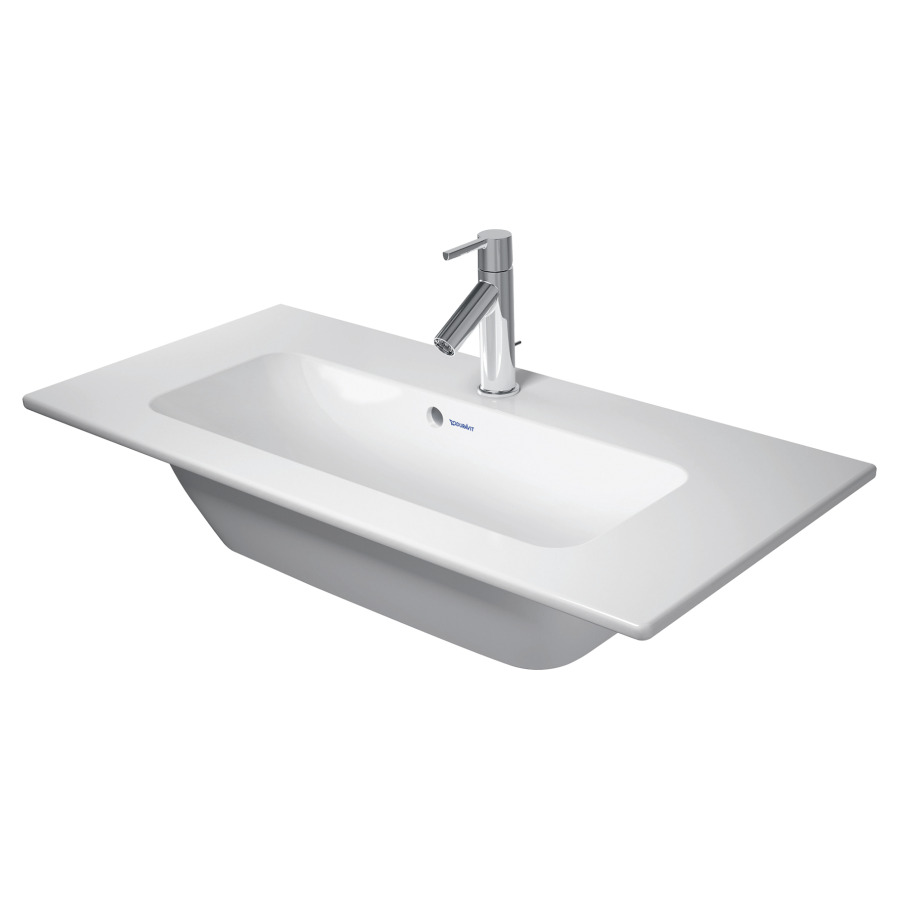 Waschtisch ME BY STARCK
COMPACT, 83 x 40 x 18 cm
Keramik, unterbaufähig
mit Ueberlauf