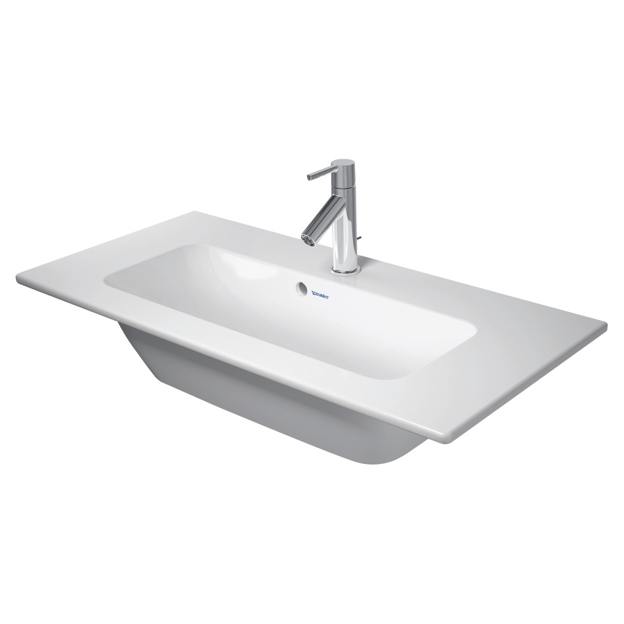Lavabo ME BY STARCK
COMPACT, 83 x 40 x 18 cm
céramique, pour meuble
suspendu, avec trop-plein