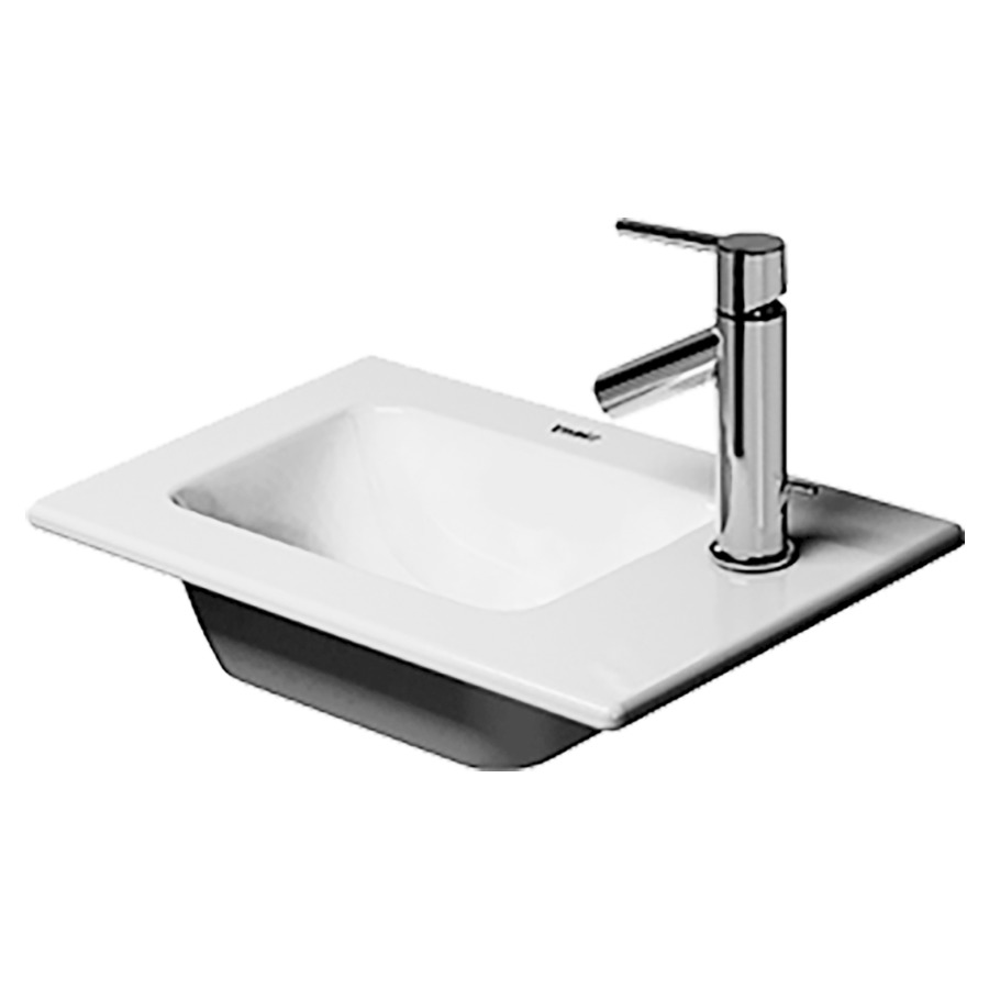 Lave-mains ME BY STARCK
43 x 30 x 15 cm, céramique
sans trop-plein