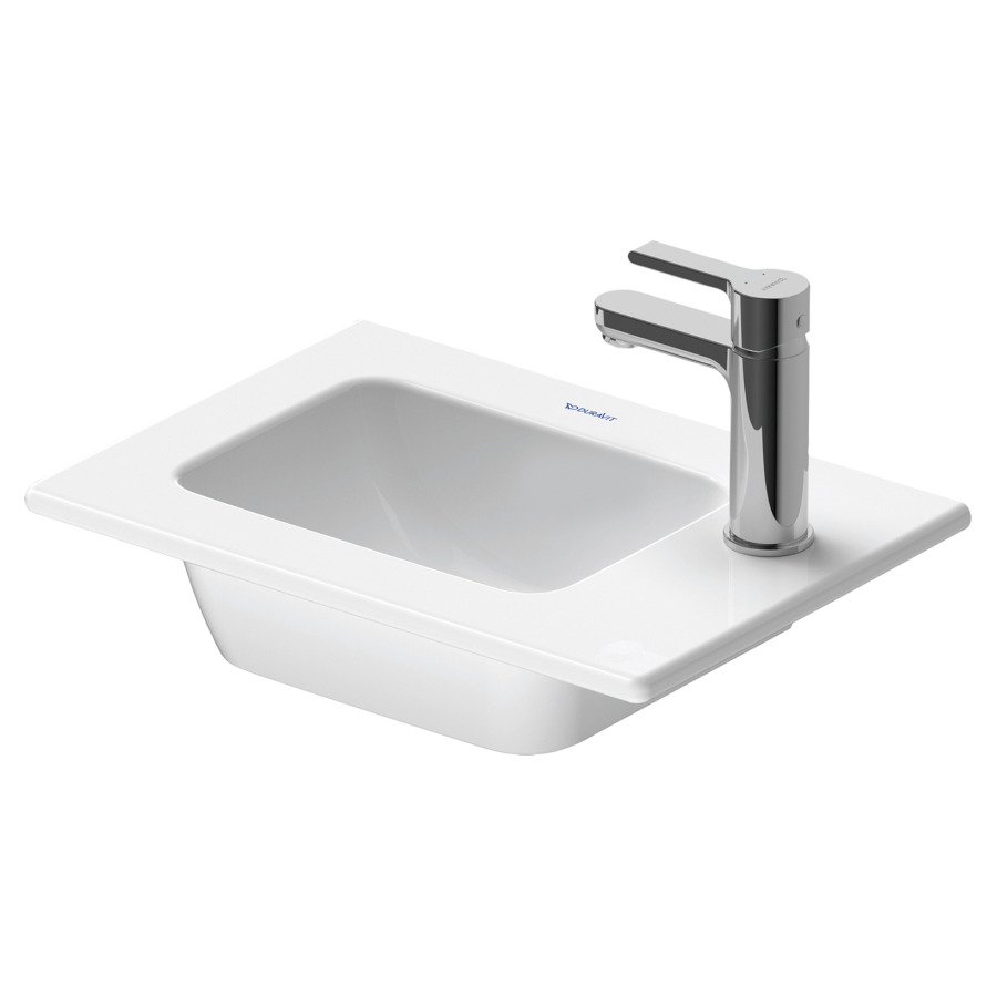 Lave-mains ME BY STARCK
43 x 30 x 15 cm, céramique
sans trop-plein