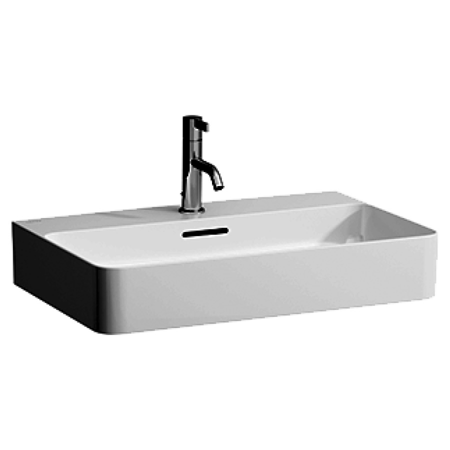Lavabo VAL
65 x 42 cm, SaphirCéramique
pour meuble suspendu
avec trop-plein