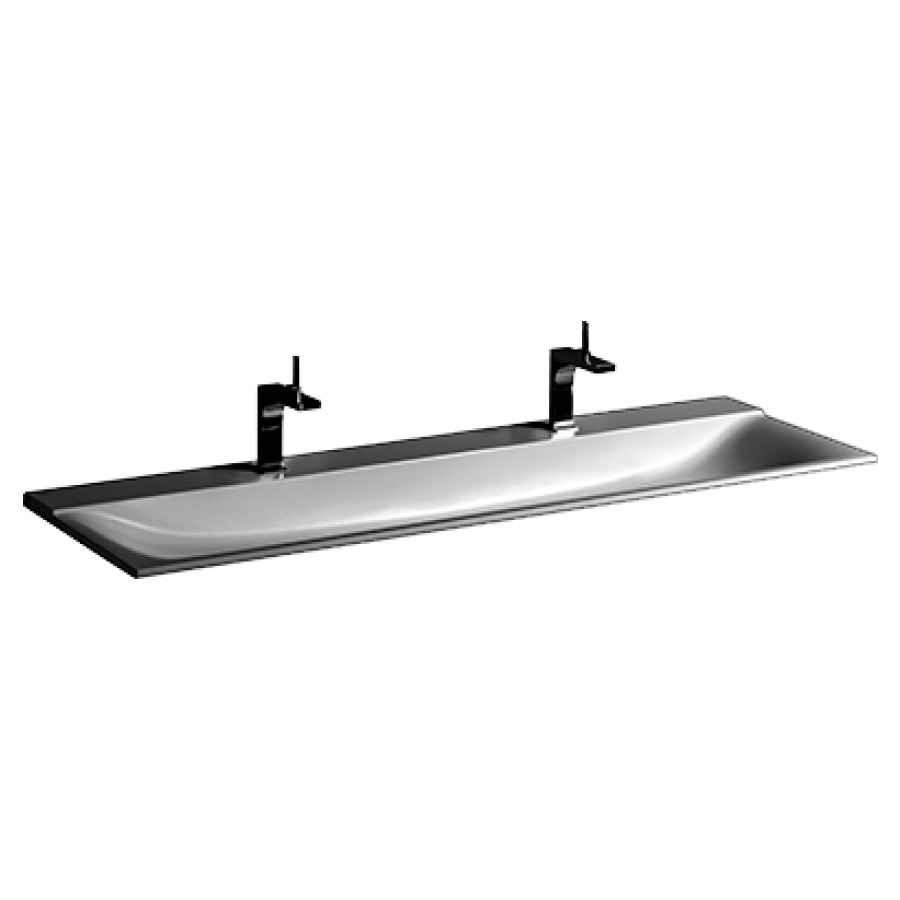 Lavabo XENO2
160 x 48 cm, Varicor
sans trop-plein, peut être
monté seulement avec un
élément inférieur