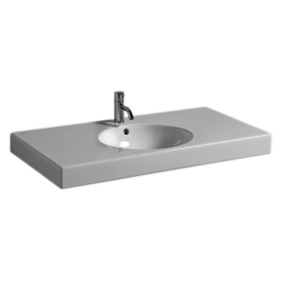 Lavabo PRECIOSA II
90 x 50 cm, céramique
pour meuble suspendu, avec
trop-plein