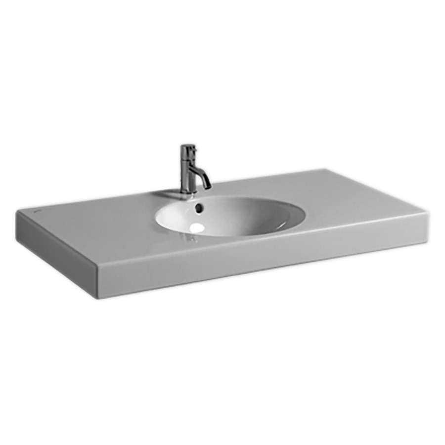 Lavabo PRECIOSA II
90 x 50 cm, céramique
pour meuble suspendu, avec
trop-plein