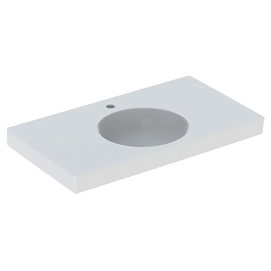 Lavabo PRECIOSA II
90 x 50 cm, céramique
pour meuble suspendu, sans
trop-plein
