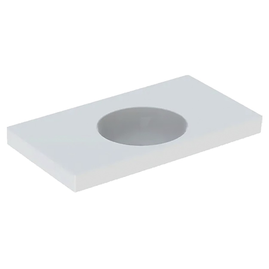 Lavabo PRECIOSA II
90 x 50 cm, céramique
pour meuble suspendu, sans
trop-plein