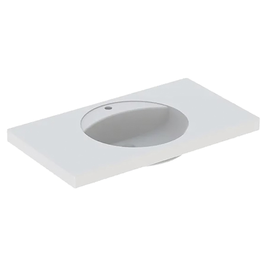 Lavabo PRECIOSA
100 x 55 cm, céramique
pour meuble suspendu, sans
trop-plein