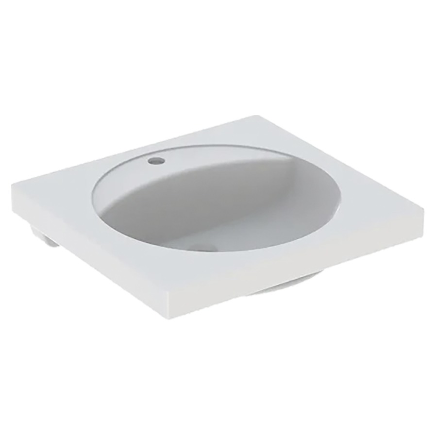 Lavabo PRECIOSA
60 x 55 cm, céramique
pour meuble suspendu, sans
trop-plein