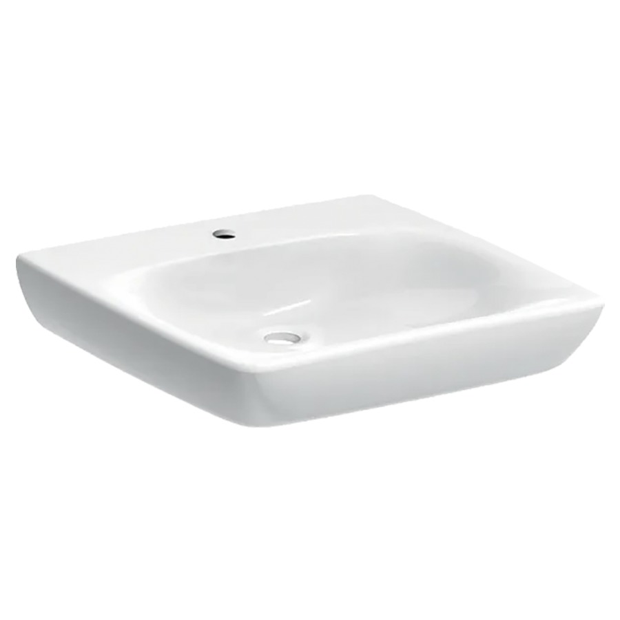 Lavabo RENOVA COMFORT
60 x 55 cm, céramique
sans trop-plein
