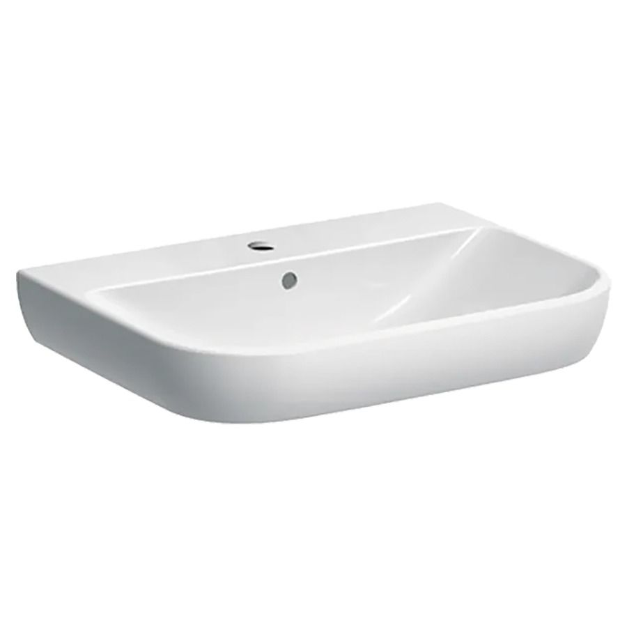 Lavabo SMYLE
65 x 48 cm, céramique
avec trop-plein