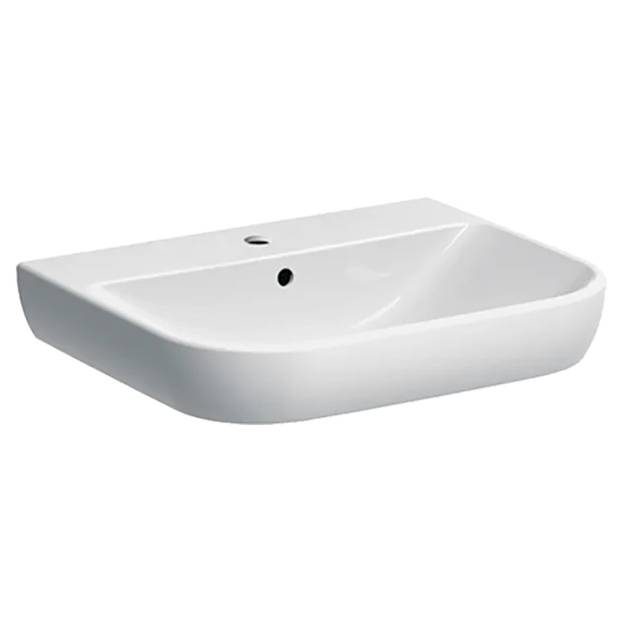 Lavabo SMYLE
70 x 48 cm, céramique
avec trop-plein