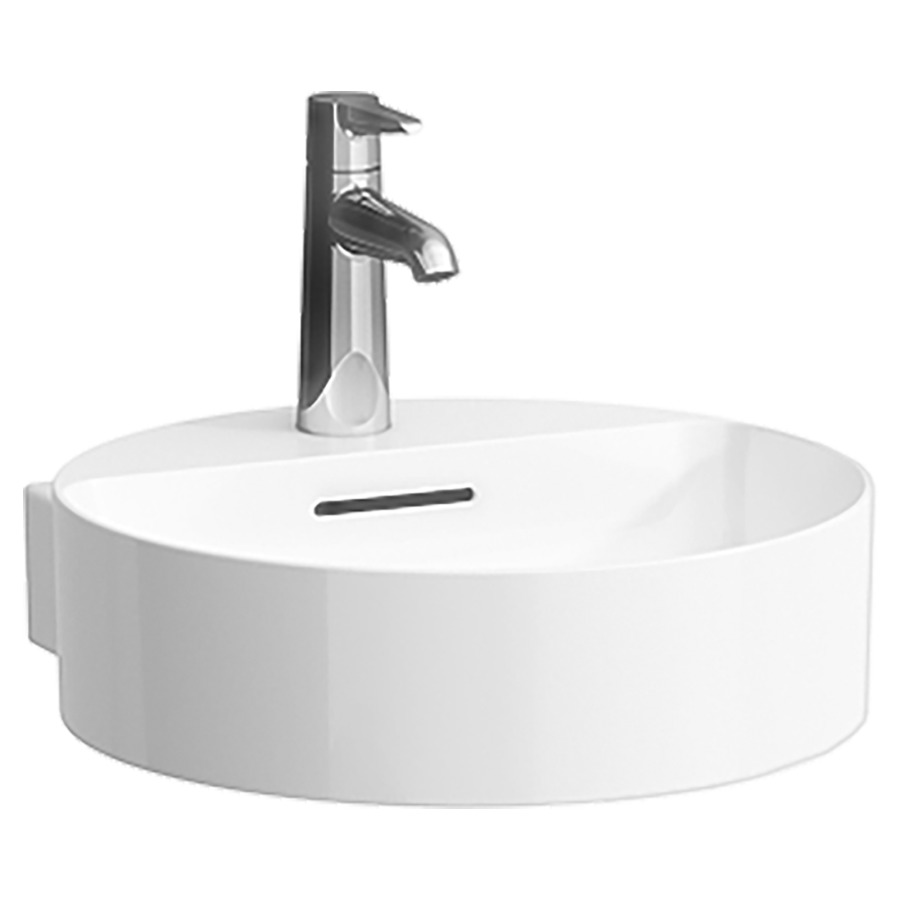 Lave-mains VAL
40 x 42,5 cm, SaphirCéramique
avec trop-plein
