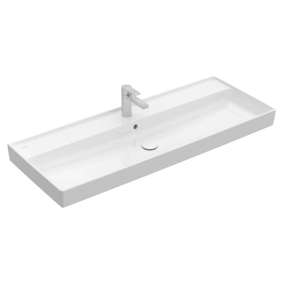 Lavabo COLLARO
120 x 47 cm, céramique
sans trop-plein