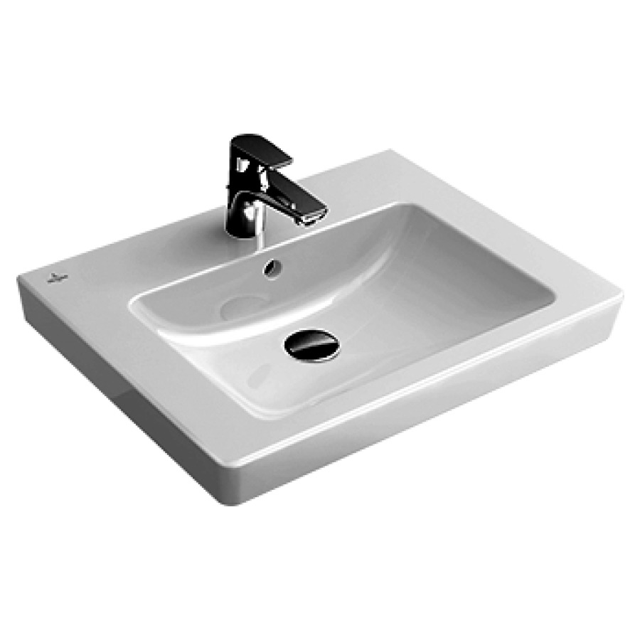 Lavabo SUBWAY 2.0
65 x 47 cm, céramique
anguleux, poli
avec trop-plein