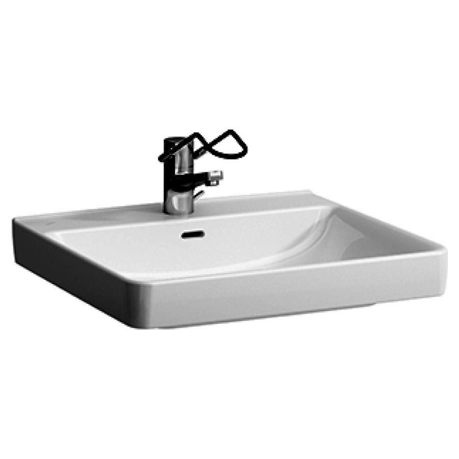 Lavabo PRO LIBERTY
60 x 55 cm, céramique
avec trop-plein