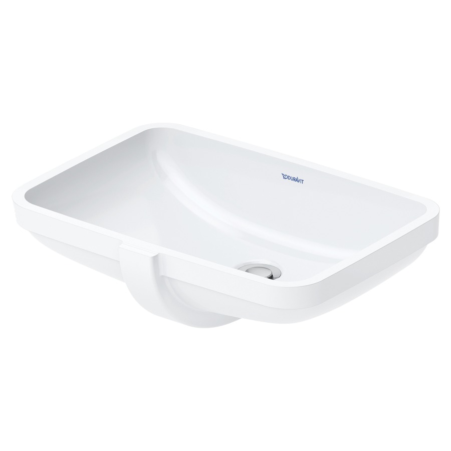 Einbauwaschtisch DURAVIT No. 1
55 x 38 cm, Keramik
mit Ueberlauf
Befestigungsmaterial