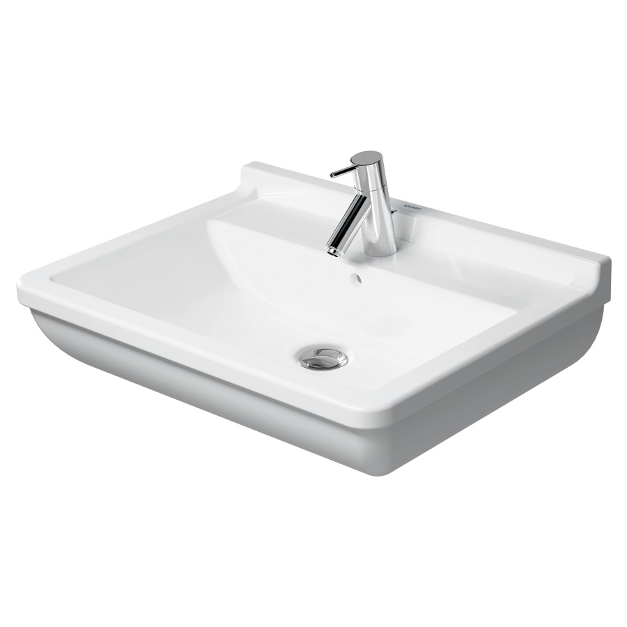 Lavabo STARCK 3
65 x 48,5 cm, céramique
avec trop-plein