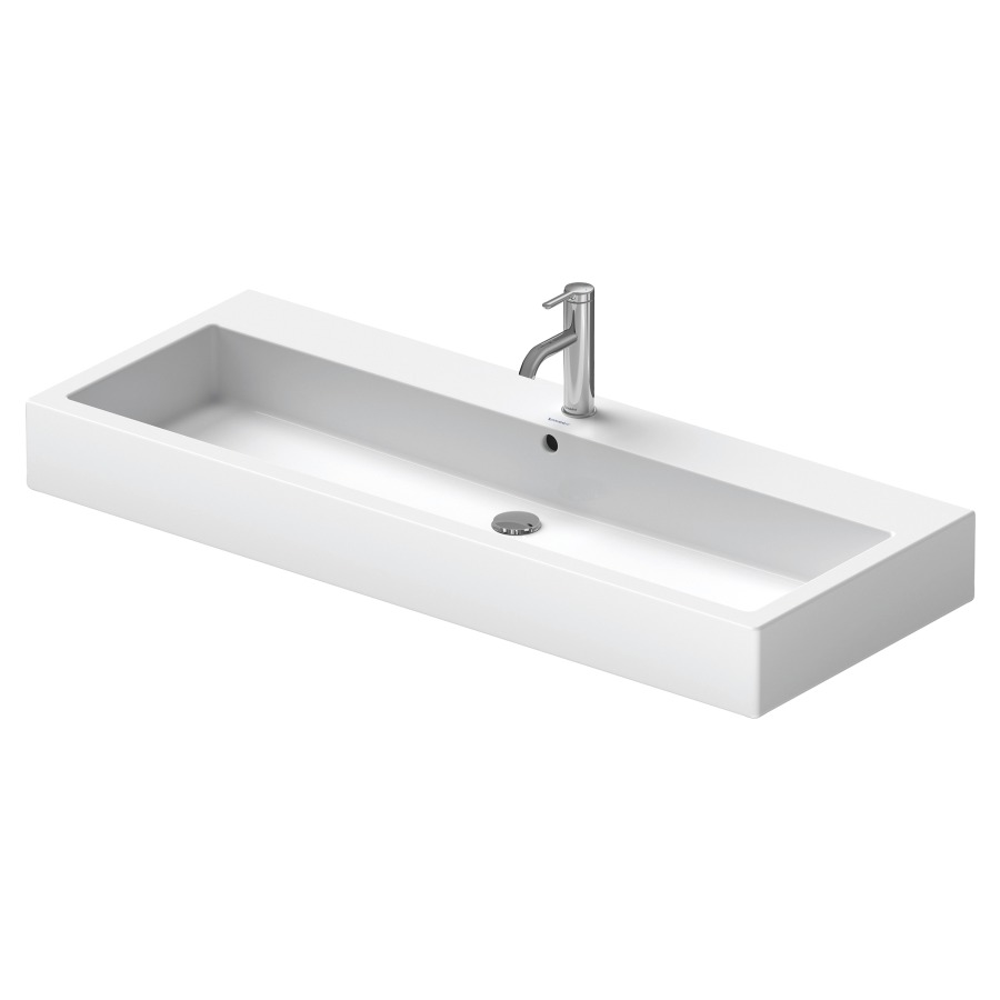 Lavabo VERO
120 x 47 cm, céramique
avec trop-plein