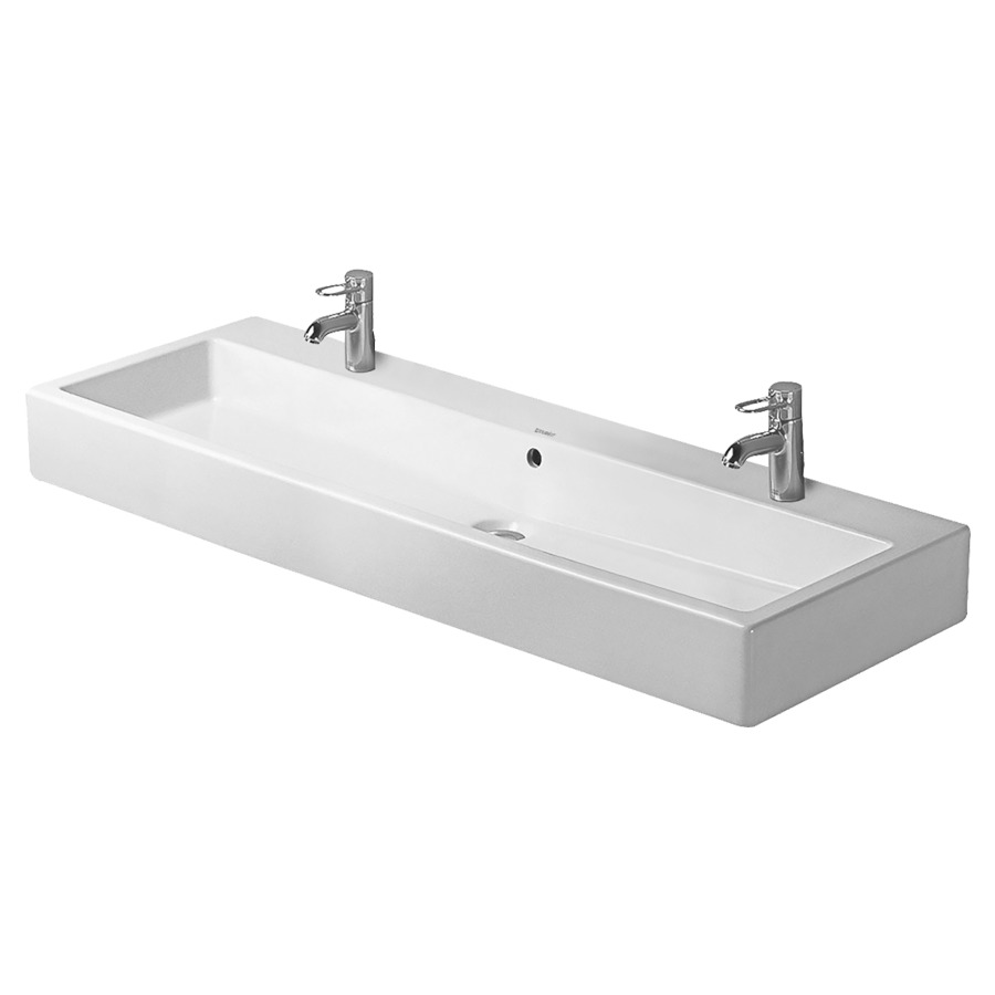 Lavabo VERO
120 x 47 cm, céramique
avec trop-plein