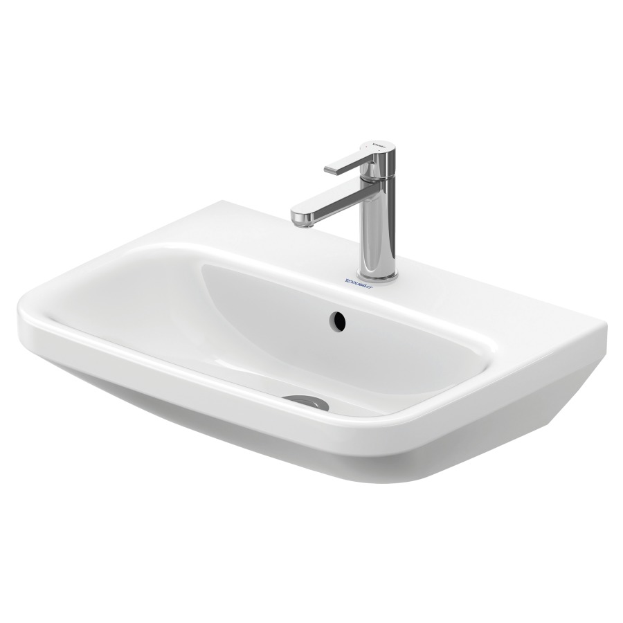 Lavabo DURASTYLE
60 x 44 cm, céramique
avec trop-plein