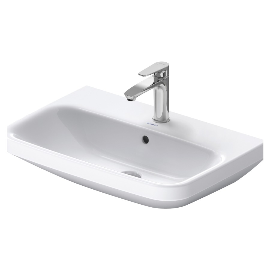 Lavabo DURASTYLE
65 x 44 cm, céramique
avec trop-plein