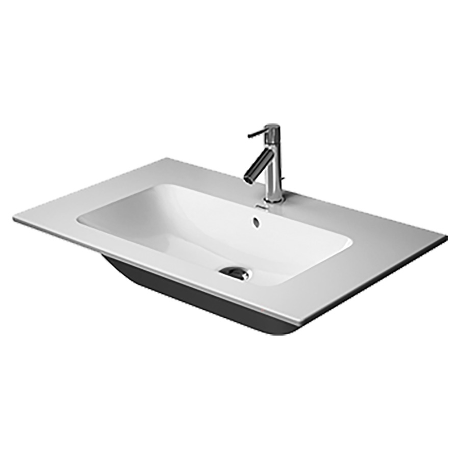 Lavabo ME BY STARCK
83 x 49 cm, céramique
pour meuble suspendu, avec
trop-plein