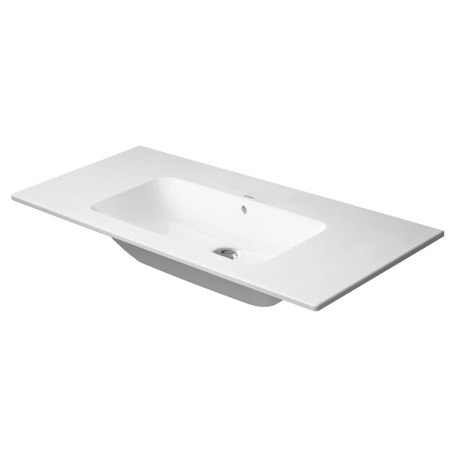 Lavabo ME BY STARCK
103 x 49 cm, céramique
pour meuble suspendu
avec trop-plein