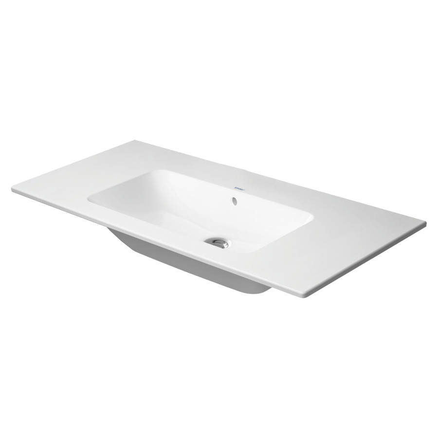 Lavabo ME BY STARCK
103 x 49 cm, céramique
pour meuble suspendu
avec trop-plein