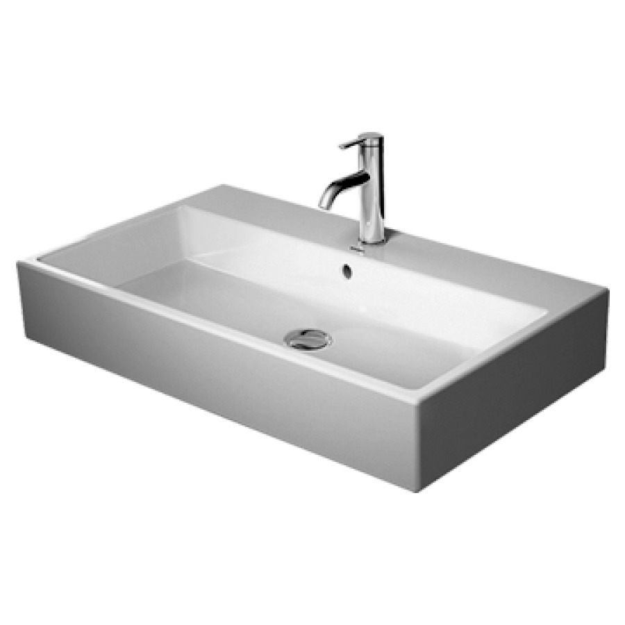Lavabo VERO AIR
80 x 47 cm, céramique
poli, pour meuble suspendu
avec trop-plein
