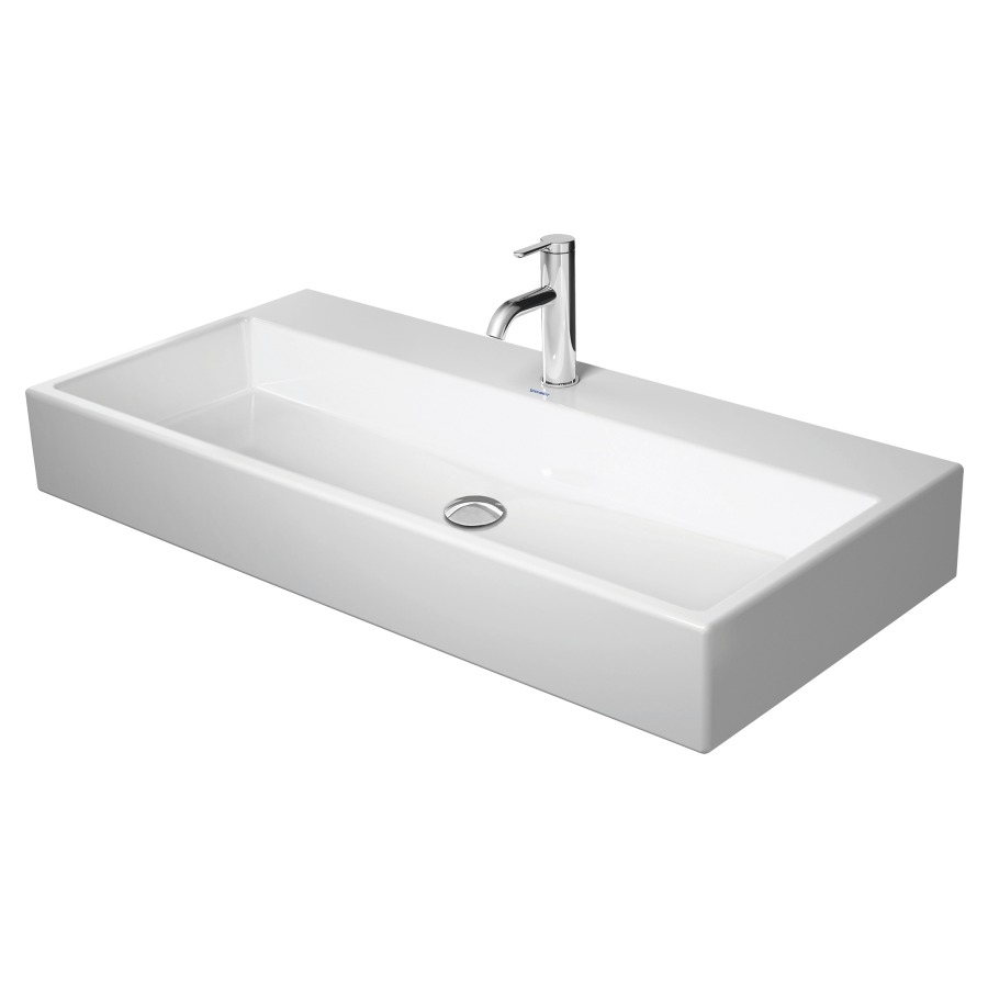 Lavabo VERO AIR
100 x 47 cm, céramique
pour meuble suspendu, sans
trop-plein