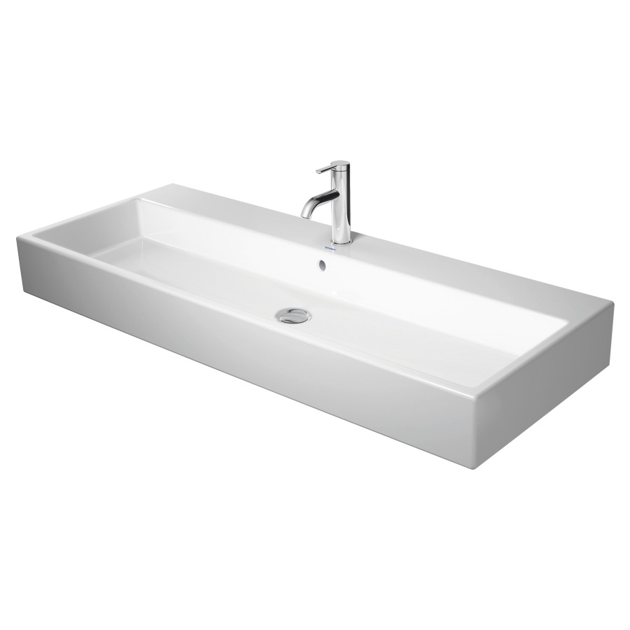 Lavabo VERO AIR
120 x 47 cm, céramique
pour meuble suspendu, avec
trop-plein