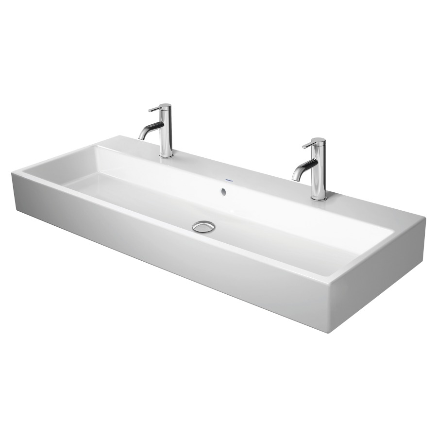 Lavabo VERO AIR
120 x 47 cm, céramique
pour meuble suspendu, avec
trop-plein