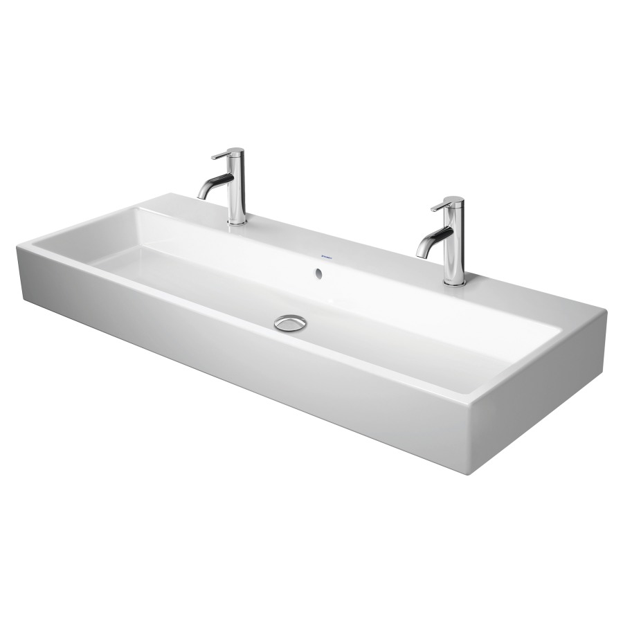 Lavabo VERO AIR
120 x 47 cm, céramique
poli, pour meuble suspendu
avec trop-plein