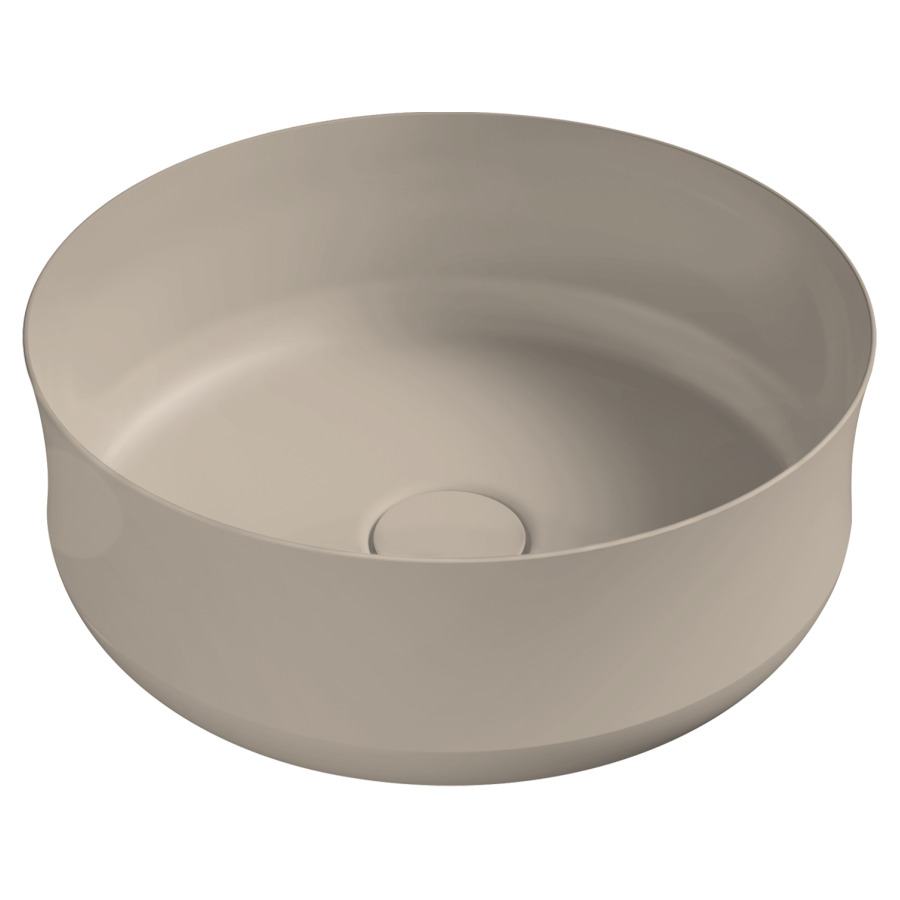 Lavabo à poser MING
D 40 cm, acier, sans
trop-plein