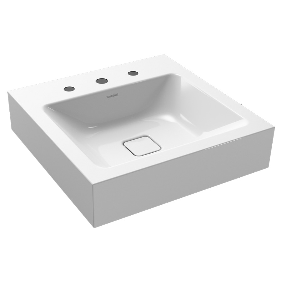 Lavabo CONO
50 x 50 x 12 cm, acier
sans trop-plein